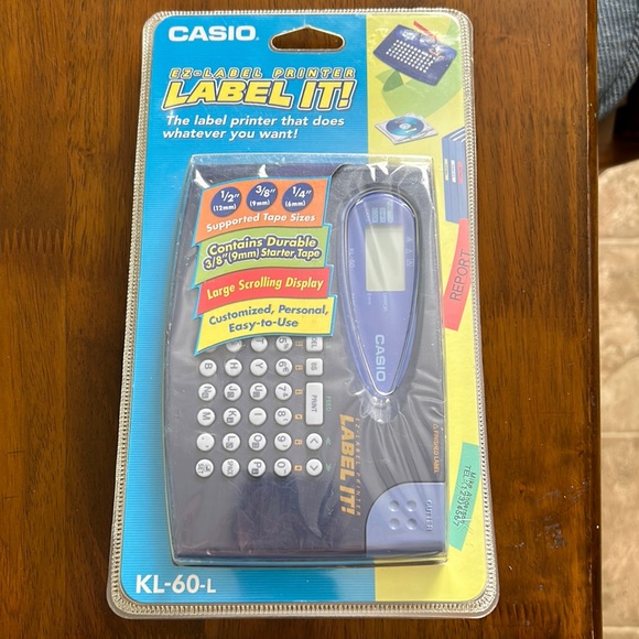 Casio Other Casio Ez Label Printer Poshmark